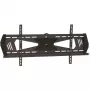 StarTech.com žemo profilio fiksuotas TV laikiklis sienai - 94 cm (37 col.), 190,5 cm (75 col.), 300 x 200 mm, 800 x 400 mm, plastikas, plienas, juoda