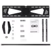 StarTech.com žemo profilio fiksuotas TV laikiklis sienai - 94 cm (37 col.), 190,5 cm (75 col.), 300 x 200 mm, 800 x 400 mm, plastikas, plienas, juoda