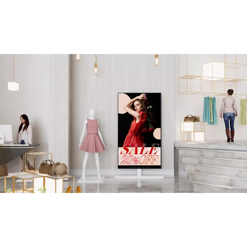 Sony FW-55BZ40L Skaitmeninės reklamos ekranas 139,7 cm (55 inch) LCD Wi-Fi 700 cd/m² 4K Ultra HD Juodas Android 24/7