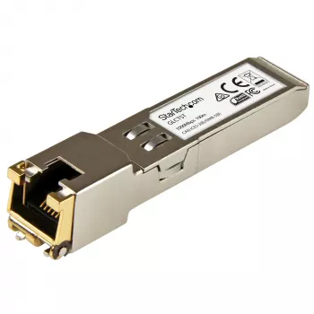 StarTech.com Cisco GLC-T suderinamas SFP modulis – 1000BASE-T, varinis, RJ45, 100 m