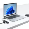 StarTech.com 4 prievadų USB-A šakotuvas, 5Gbps, maitinamas iš magistralės, mažas kelioninis mini USB šakotuvas, kelių prievadų USB 3.0 skirstytuvas, nešiojamas USB šakotuvas, apsauga nuo perkrovos (OCP)
