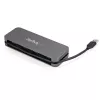 StarTech.com 4 prievadų USB 3.0 šakotuvas – USB-A į 4x USB-A – SuperSpeed 5Gbps nešiojamas USB 3.2 Gen 1 Type-A šakotuvas – maitinamas iš USB – nešiojamiems ir staliniams kompiuteriams su 28 cm ilgio kabeliu ir kabelio tvarkymu