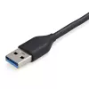 StarTech.com 4 prievadų USB 3.0 šakotuvas – USB-A į 4x USB-A – SuperSpeed 5Gbps nešiojamas USB 3.2 Gen 1 Type-A šakotuvas – maitinamas iš USB – nešiojamiems ir staliniams kompiuteriams su 28 cm ilgio kabeliu ir kabelio tvarkymu