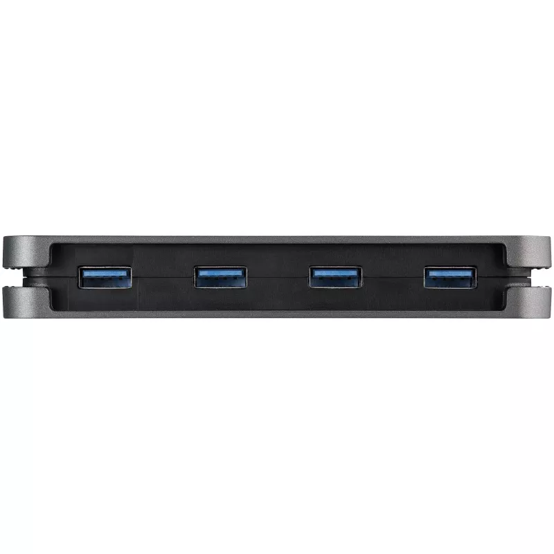 StarTech.com 4 prievadų USB 3.0 šakotuvas – USB-A į 4x USB-A – SuperSpeed 5Gbps nešiojamas USB 3.2 Gen 1 Type-A šakotuvas – maitinamas iš USB – nešiojamiems ir staliniams kompiuteriams su 28 cm ilgio kabeliu ir kabelio tvarkymu
