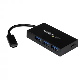StarTech.com 4 prievadų USB-C šakotuvas - USB-C į 1x USB-C ir 3x USB-A - USB 3.0 šakotuvas - 5 Gbps