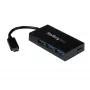 StarTech.com 4 prievadų USB-C šakotuvas - USB-C į 1x USB-C ir 3x USB-A - USB 3.0 šakotuvas - 5 Gbps