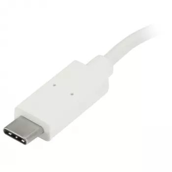 StarTech.com 4 prievadų USB-C šakotuvas su 1x USB-C ir 3x USB-A prievadais (SuperSpeed 5Gbps) – USB maitinamas – nešiojamas USB 3.0 adapteris – USB 3.2 Gen 1 Type-C šakotuvas – baltas