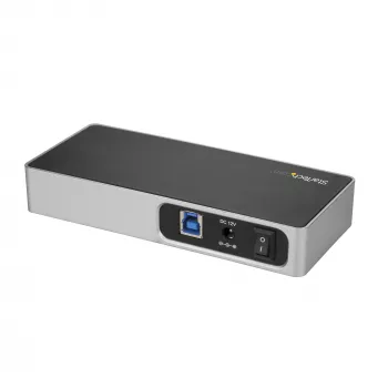 StarTech.com 7 prievadų USB-C centras su greito įkrovimo prievadu - USB-C į 5x USB-A 2x USB-C (USB 3.0 SuperSpeed 5Gbps) - maitinamas USB 3.2 Gen 1 Type-C centras su maitinimo adapteriu - staliniam/nėšiojamam kompiuteriui