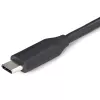 StarTech.com 4 prievadų USB-C centras – 3x USB-A / 1x USB-C – 5Gbps USB 3.0 Type-C centras (3.2/3.1 Gen 1) – maitinamas iš magistralės – nešiojamas USB-C į USB-A adapteris – 28,5 cm kabelis su kabelio tvarkykle