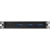 StarTech.com 4 prievadų USB-C centras – 3x USB-A / 1x USB-C – 5Gbps USB 3.0 Type-C centras (3.2/3.1 Gen 1) – maitinamas iš magistralės – nešiojamas USB-C į USB-A adapteris – 28,5 cm kabelis su kabelio tvarkykle