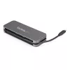 StarTech.com 4 prievadų USB-C centras – 3x USB-A / 1x USB-C – 5Gbps USB 3.0 Type-C centras (3.2/3.1 Gen 1) – maitinamas iš magistralės – nešiojamas USB-C į USB-A adapteris – 28,5 cm kabelis su kabelio tvarkykle