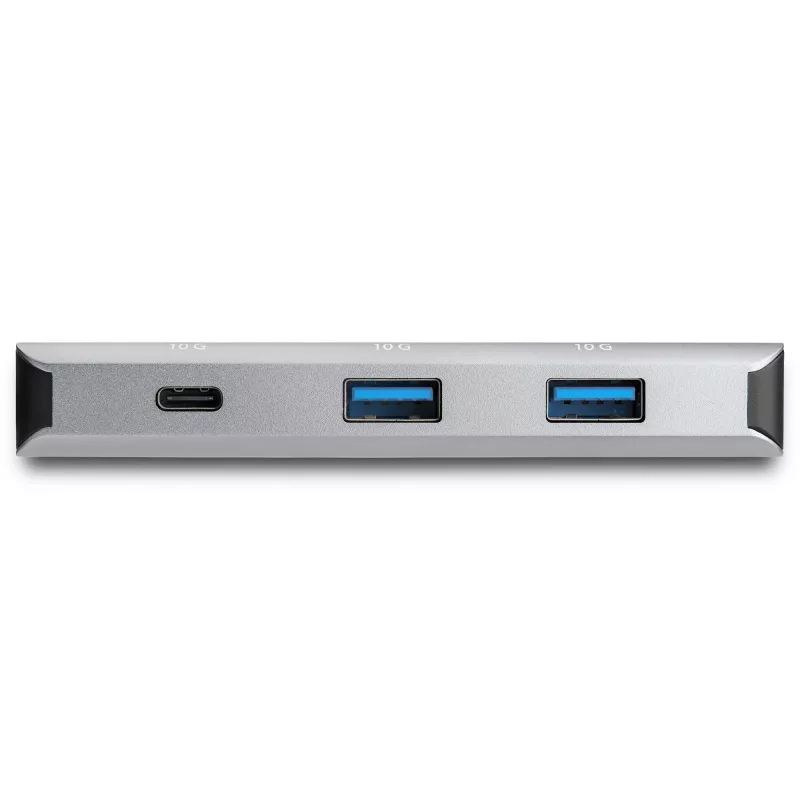 StarTech.com 4 prievadų USB-C šakotuvas su 3x USB-A ir 1x USB-C – SuperSpeed 10Gbps USB 3.2 Gen 2, maitinamas iš magistralės, kompaktiškas, aliuminis