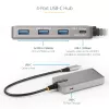 StarTech.com 4 prievadų USB-C šakotuvas su USB-C DP Alt Mode vaizdo išvestimi 4K 60Hz - 3x USB-A, 1x USB Type-C, 100W Power Delivery perdavimas, USB 3.2 10Gbps, 30cm kabelis, nešiojamas USB šakotuvas