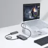 StarTech.com 4 prievadų USB-C šakotuvas – 1x USB-A ir 3x USB-C – USB 3.2 Gen 2 (10Gbps) – maitinamas iš magistralės – su 32 cm apvyniojamu kabeliu