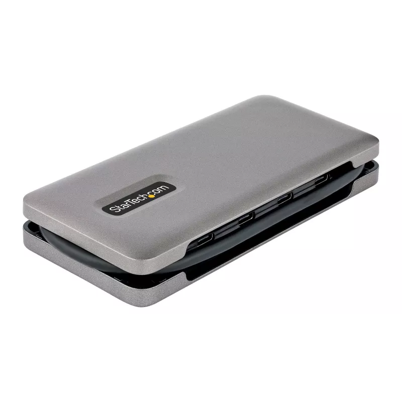 StarTech.com HB31CM4CPD3 USB-C šakotuvas su 4 prievadais: 4x USB-C, USB 3.2 Gen 2 10 Gbps, 100 W Power Delivery perdavimas, 25 cm (9,8 col.) laidas