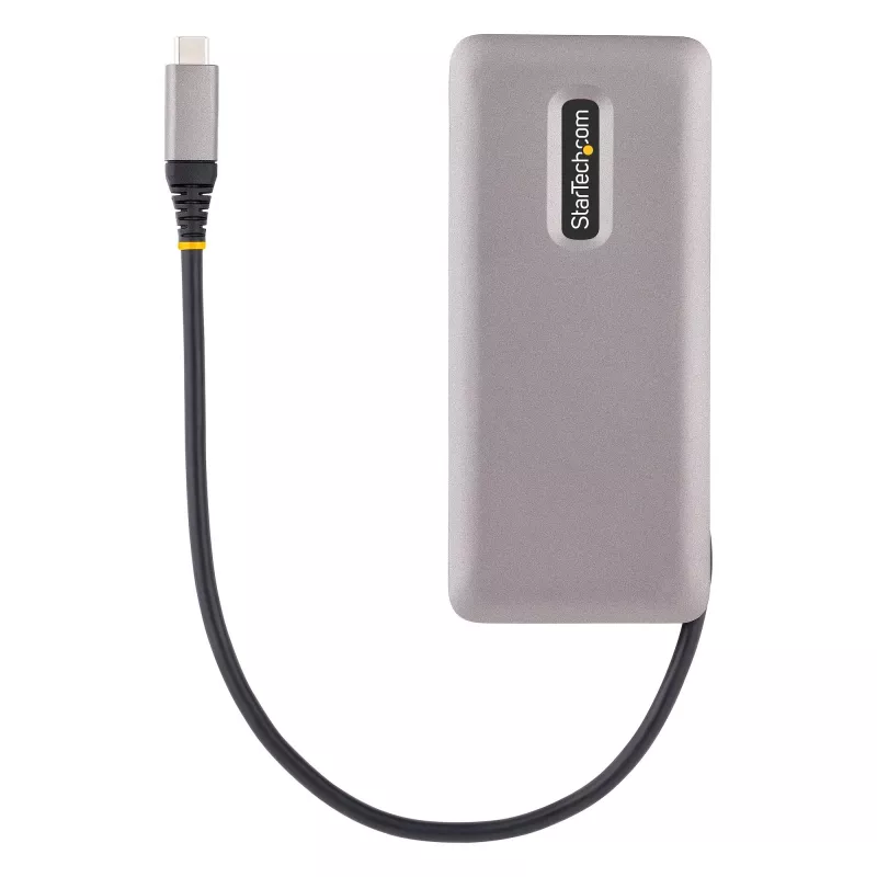 StarTech.com HB31CM4CPD3 USB-C šakotuvas su 4 prievadais: 4x USB-C, USB 3.2 Gen 2 10 Gbps, 100 W Power Delivery perdavimas, 25 cm (9,8 col.) laidas
