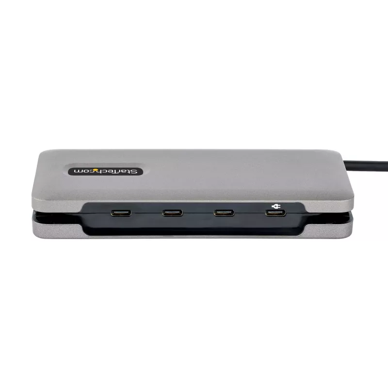 StarTech.com HB31CM4CPD3 USB-C šakotuvas su 4 prievadais: 4x USB-C, USB 3.2 Gen 2 10 Gbps, 100 W Power Delivery perdavimas, 25 cm (9,8 col.) laidas