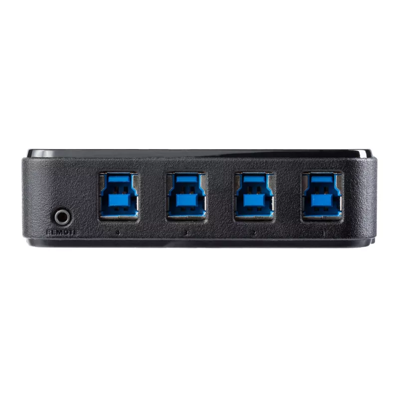 StarTech.com USB 3.0 jungiklis 4 į 4, 5 Gbit/s, Micro-USB Type-B, juodas