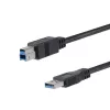 StarTech.com USB 3.0 jungiklis 4 į 4, 5 Gbit/s, Micro-USB Type-B, juodas