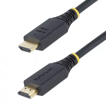StarTech.com 30cm (1 pėda) Greitasis HDMI laidas, 4K 60Hz/1440p 144Hz, HDR10/HDCP 2.2/ARC, 18Gbps, UHD HDMI 2.0 laidas TV/Monitoriui/Ekranui, TPE apvalkalas