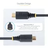 StarTech.com 30cm (1 pėda) Greitasis HDMI laidas, 4K 60Hz/1440p 144Hz, HDR10/HDCP 2.2/ARC, 18Gbps, UHD HDMI 2.0 laidas TV/Monitoriui/Ekranui, TPE apvalkalas