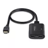 StarTech.com 2 prievadų HDMI skirstytuvas, 4K 60Hz HDMI 2.0, 1 į 2 iš, HDR/HDCP, įmontuotas 50 cm HDMI kabelis