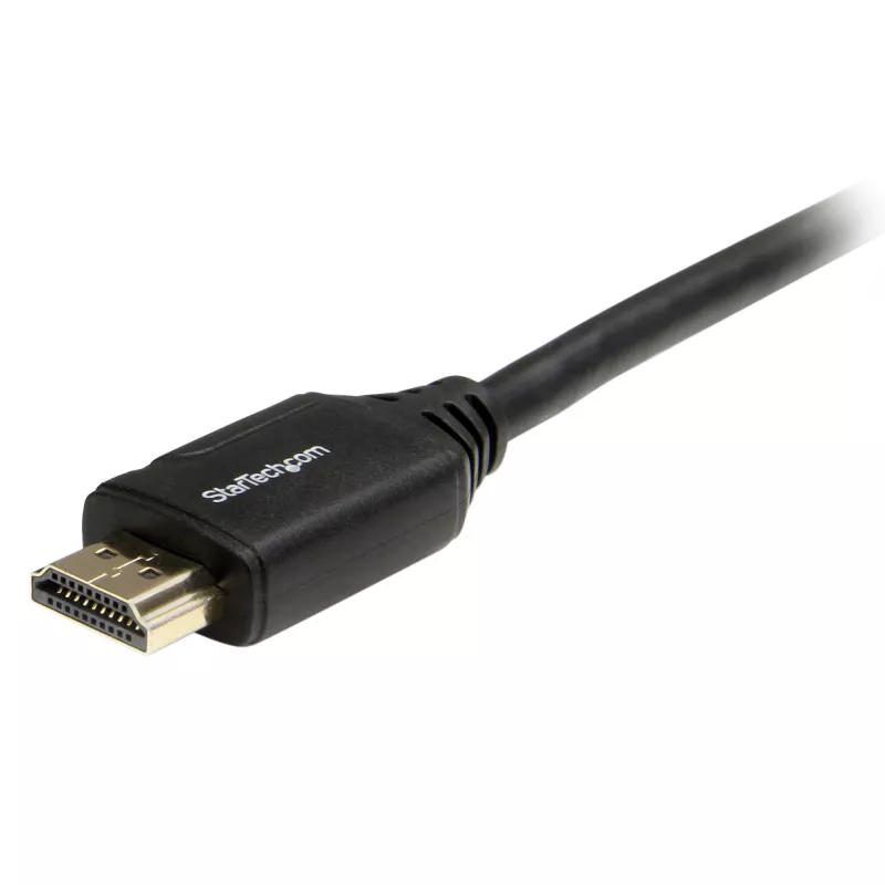 StarTech.com 1m Premium sertifikuotas HDMI 2.0 kabelis su Ethernet – didelės spartos Ultra HD 4K 60Hz HDR10 – HDMI laidas (kištukai) UHD monitoriams, televizoriams