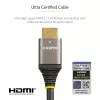 StarTech.com 16ft (5m) HDMI 2.1 laidas 8K – sertifikuotas itin didelės spartos HDMI laidas 48Gbps – 8K 60Hz/4K 120Hz HDR10+ eARC – itin HD 8K HDMI laidas – monitoriui/TV/ekranui – lanksti TPE apvalkalu