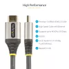 StarTech.com 6ft (2m) Premium sertifikuotas HDMI 2.0 laidas - didelės spartos Ultra HD 4K 60Hz HDMI laidas su Ethernet - HDR10, ARC - UHD HDMI vaizdo laidas - UHD monitoriams, televizoriams, ekranams - M/M