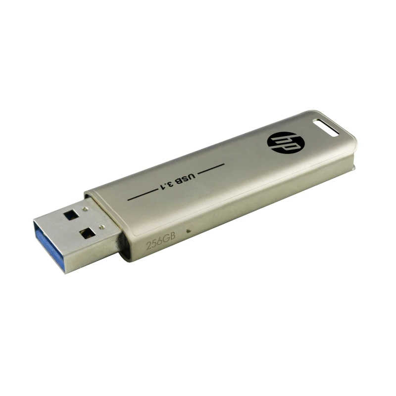 HP x796w USB atmintukas 256 GB USB Type-A 3.2 Gen 1 sidabrinis