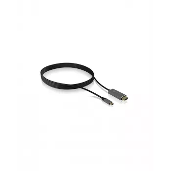 ICY BOX IB-CB020-C HDMI kabelis 1,8 m HDMI A tipas (standartinis) juodas, sidabrinis