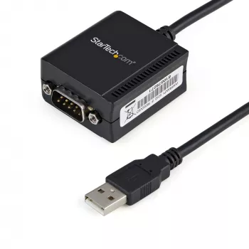 StarTech.com 1 prievado FTDI USB į RS232 serijinį adapterį laidas su COM išlaikymu