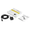 StarTech.com 1 prievado FTDI USB į RS232 serijinį adapterį laidas su COM išlaikymu