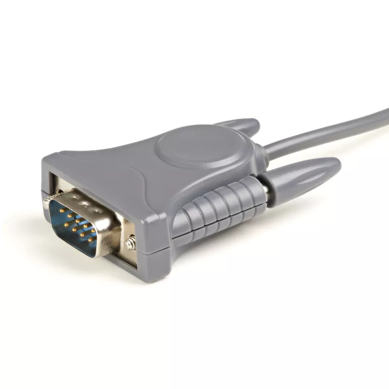 StarTech.com 3 pėdų (91 cm) 1 prievado USB į RS232 kabelis, DB9/DB25 RS232 į USB keitiklis, Prolific, USB į nuoseklųjį adapteris