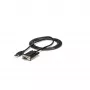 StarTech.com 6ft (1,8 m) USB į RS232 nuoseklųjį adapterį, FTDI DB9, nulinį modemą, USB 2.0 - TAA