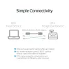 StarTech.com 6ft (1,8 m) USB į RS232 nuoseklųjį adapterį, FTDI DB9, nulinį modemą, USB 2.0 - TAA