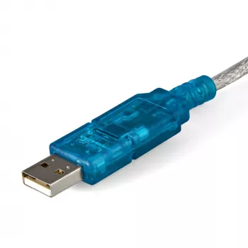 StarTech.com 3 pėdų (91 cm) 1 prievado USB į RS232 DB9 serijinis adapterio kabelis, USB į serijinį adapterį M/M