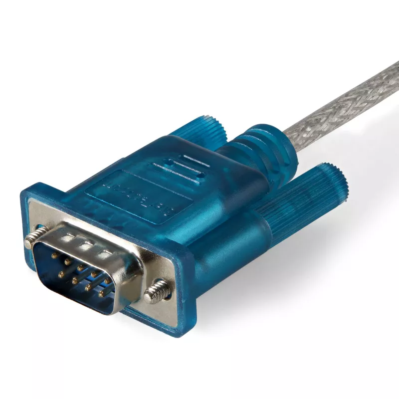StarTech.com 3 pėdų (91 cm) 1 prievado USB į RS232 DB9 serijinis adapterio kabelis, USB į serijinį adapterį M/M
