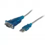 StarTech.com 17 colių (43 cm) 1 prievado USB į RS232 DB9 nuosekliojo adapterio laidas, USB į nuoseklųjį adapterį laidas - M/M