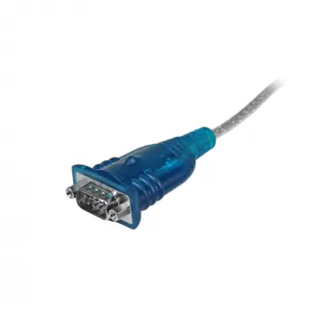 StarTech.com 17 colių (43 cm) 1 prievado USB į RS232 DB9 nuosekliojo adapterio laidas, USB į nuoseklųjį adapterį laidas - M/M