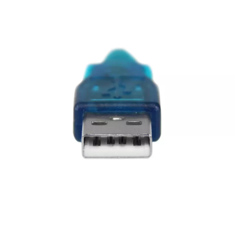 StarTech.com 17 colių (43 cm) 1 prievado USB į RS232 DB9 nuosekliojo adapterio laidas, USB į nuoseklųjį adapterį laidas - M/M