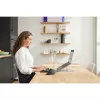 Kensington SmartFit Easy Riser Go reguliuojamas ergonomiškas nešiojamojo kompiuterio stovas su aušinimu, tinka iki 17 colių