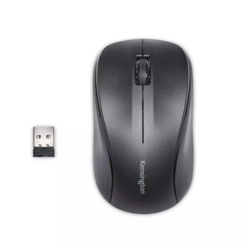 Kensington Wireless ValuMouse belaidė pelė, ambidekstrinė, optinė, RF, 1000 DPI, juoda