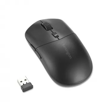 Kensington MY430 EQ įkraunama pelė, ambidekstrinė, optinė, RF belaidė + Bluetooth, 2400 DPI, juoda