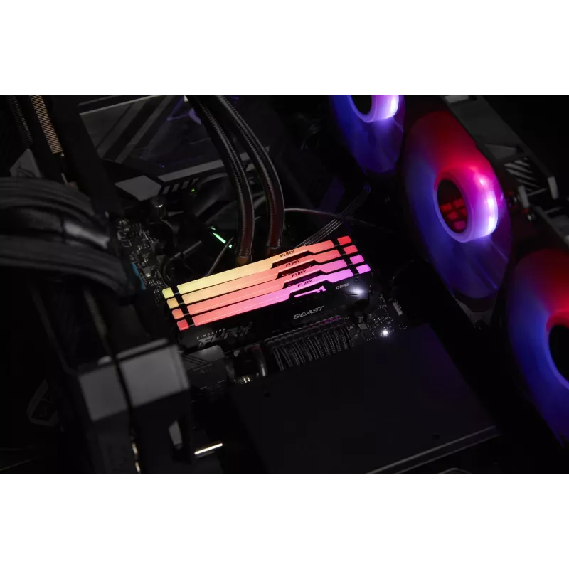Kingston FURY Beast 32GB 5600MT/s DDR5 CL36 DIMM RGB atmintis