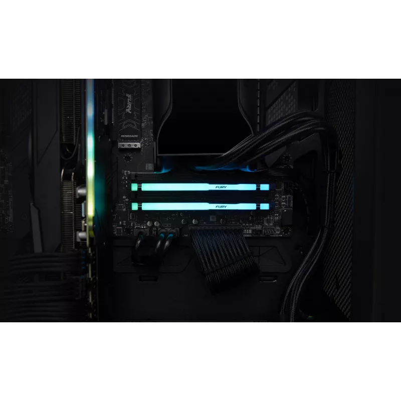 Kingston FURY Beast 32GB 5600MT/s DDR5 CL36 DIMM RGB atmintis