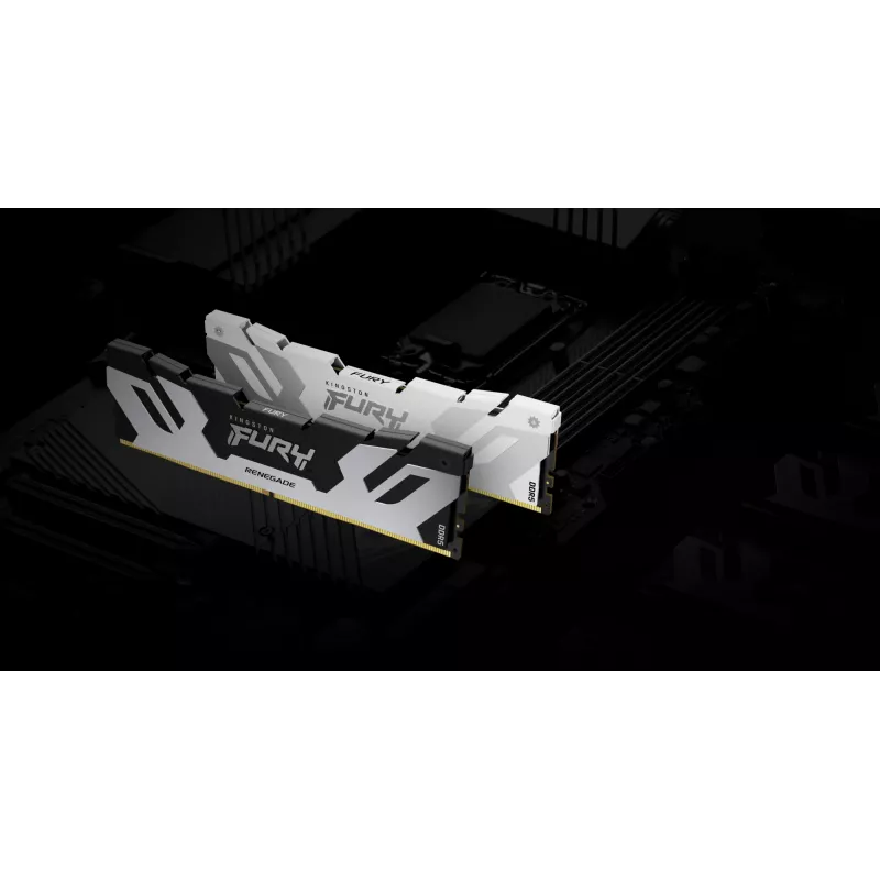 Kingston Technology FURY 16GB 6400MT/s DDR5 CL32 DIMM Renegade Sidabrinė