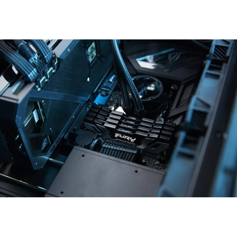 Kingston Technology FURY 16GB 6400MT/s DDR5 CL32 DIMM Renegade Sidabrinė