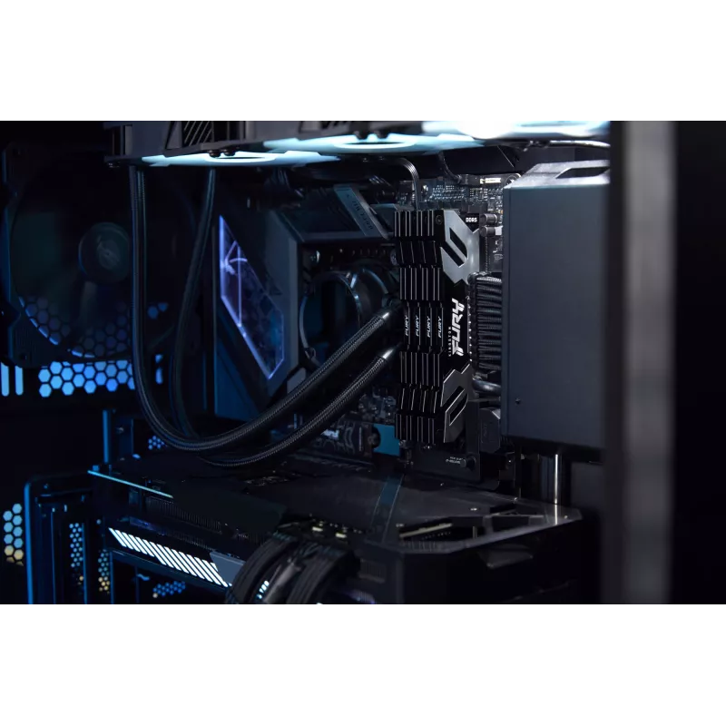 Kingston Technology FURY 16GB 6400MT/s DDR5 CL32 DIMM Renegade Sidabrinė