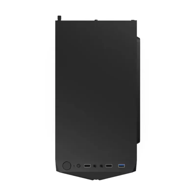 Kompiuterio korpusas KRUX Astro Cube Black – kubo dizainas, micro ATX/mini‑ITX, šoninis langas